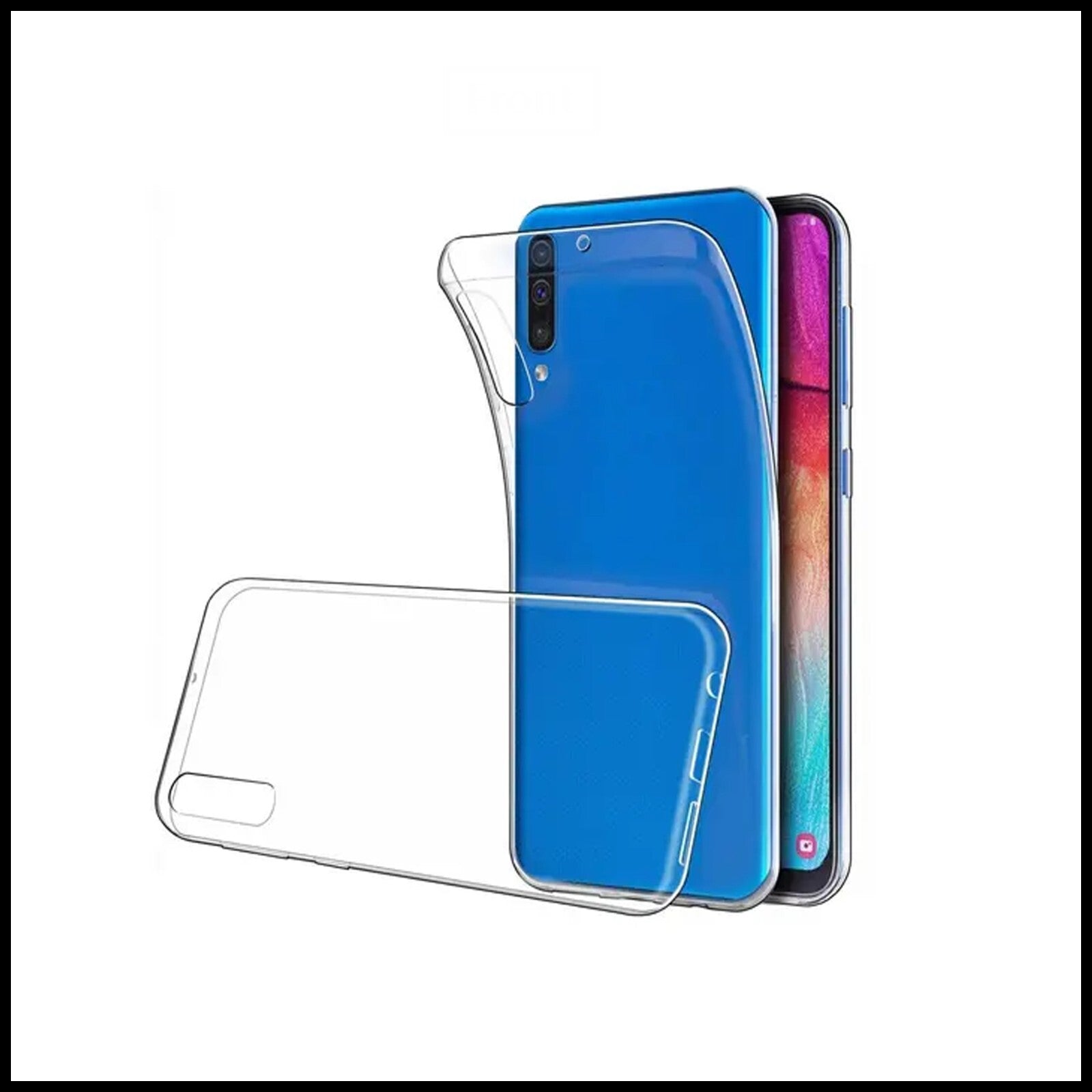 For Samsung Galaxy A30s Slim Clear Shockproof Gel Phone Cover