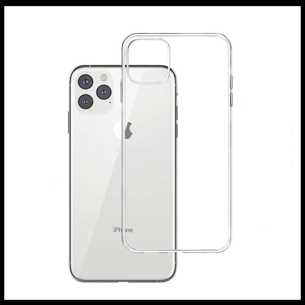 For Apple iPhone 11 Pro Max Slim Clear Shockproof Gel Phone Cover