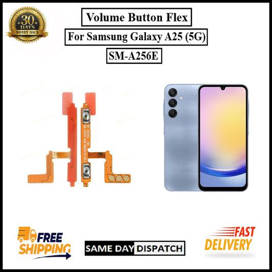 For Samsung Galaxy A25 5G / SM-A256E Volume Button Flex Cable Replacement