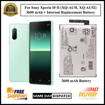 For Sony Xperia 10 II (2) XQ-AU51 /XQ-AU52 (SNYSV24) 3600mAh+ Internal Battery