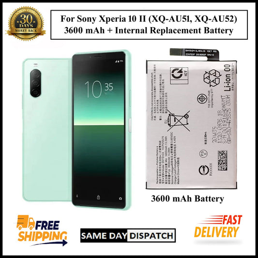 For Sony Xperia 10 II (2) XQ-AU51 /XQ-AU52 (SNYSV24) 3600mAh+ Internal Battery