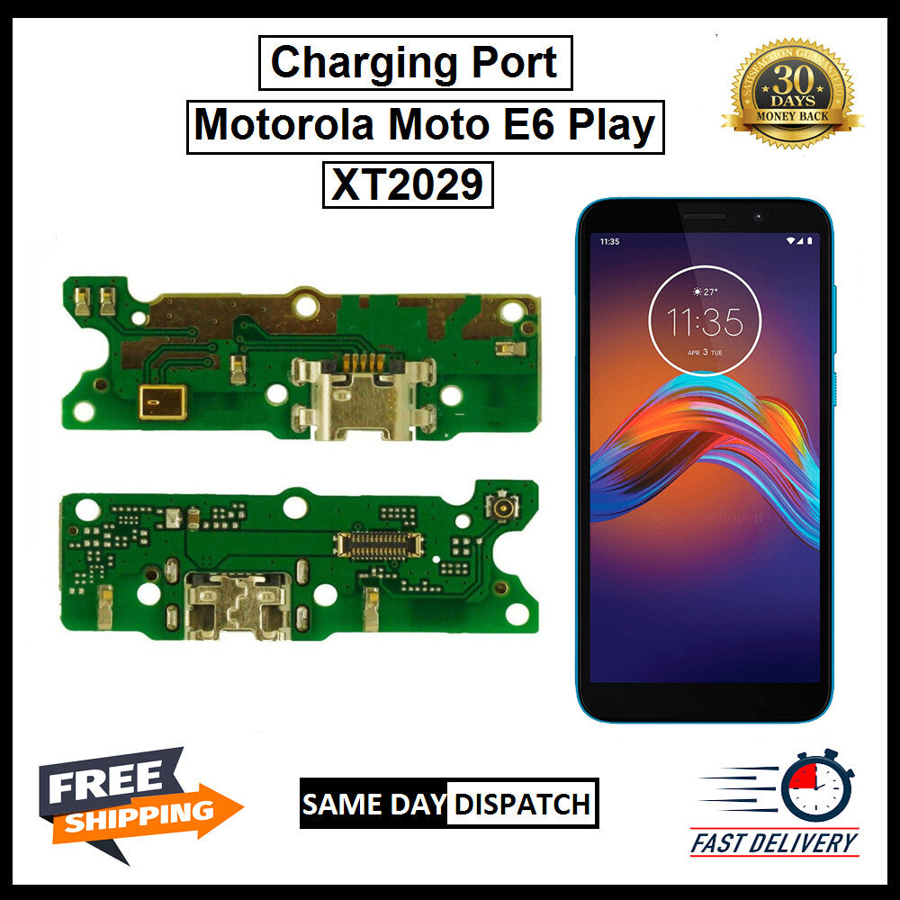 For Motorola Moto E6 Play / XT 2029 Charging Port Flex Replacement 