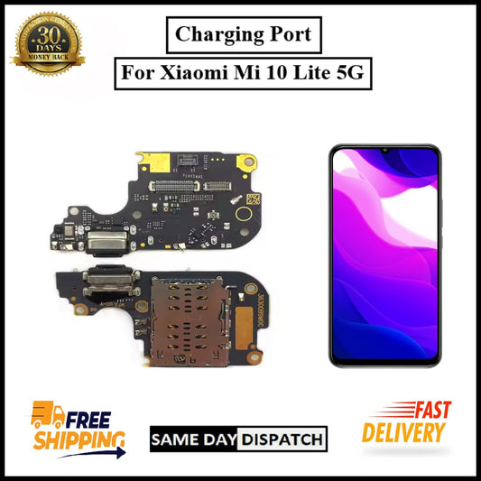 For Xiaomi Mi 10 Lite 5G Charging Port Board Connector Replacement