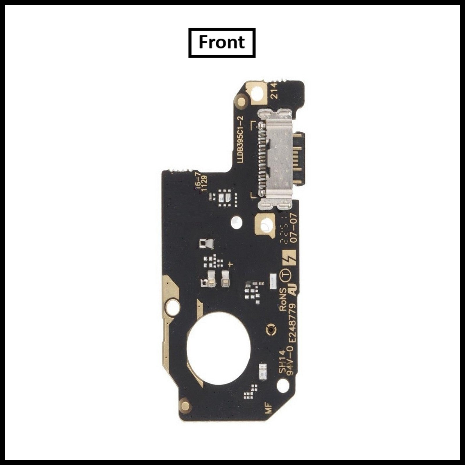 For Xiaomi Redmi Note 12 4G Charging Port Flex Replacement
