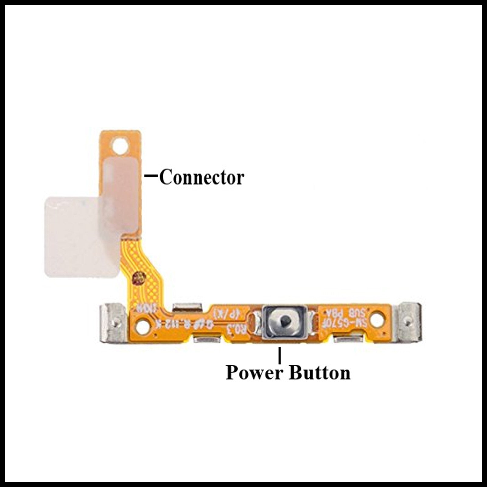 For Samsung Galaxy J5 (2017) / SM-J530F Power Button Flex Cable Replacement