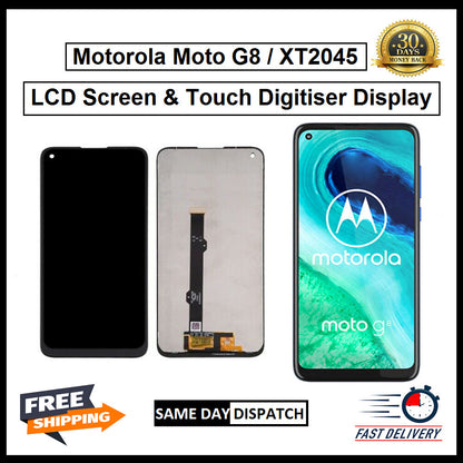 For Motorala Moto G8 / XT2045 Display Screen Touch Digitizer Replacement LCD