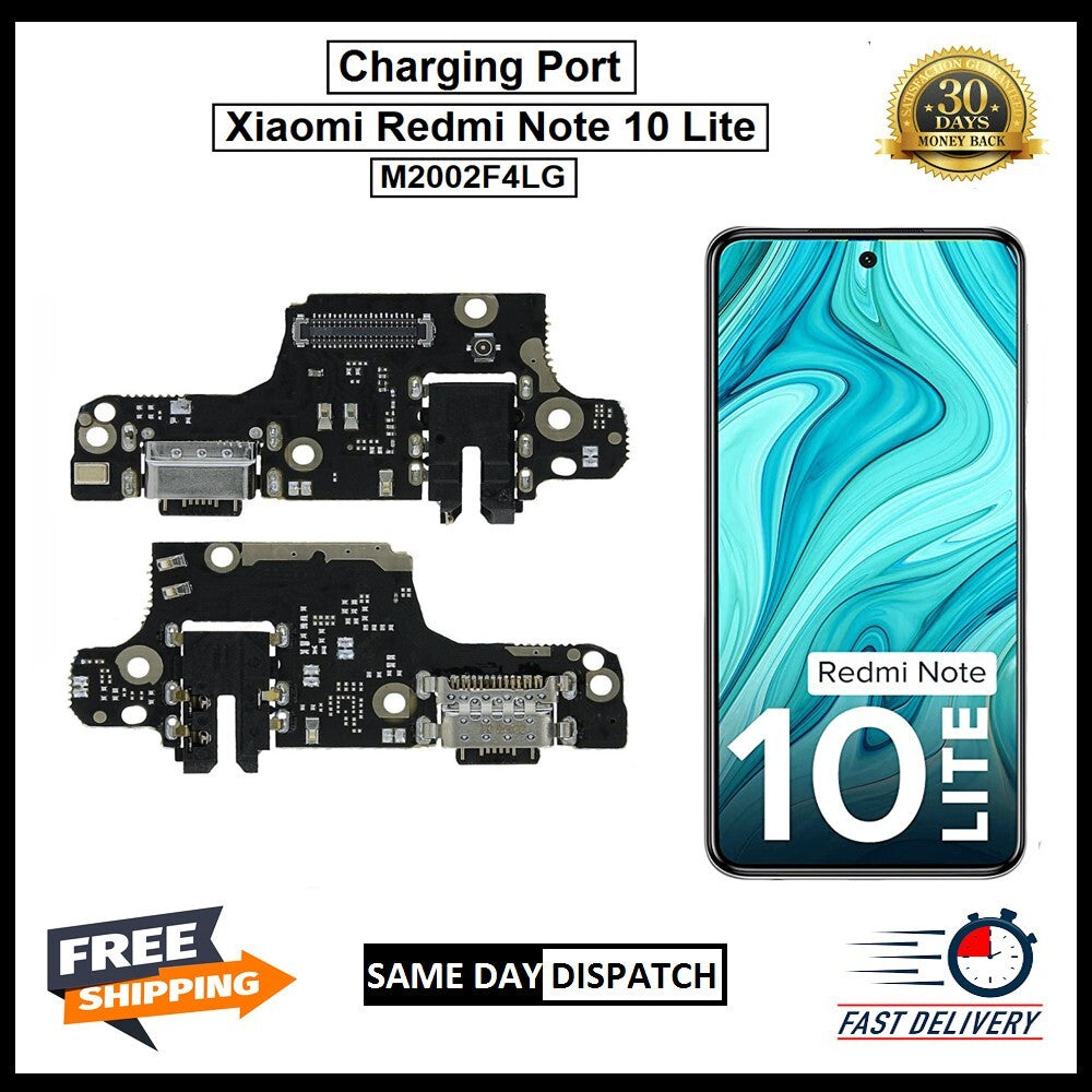 For Xiaomi Redmi  Note 10 Lite (M2002F4LG)  Charging Port Flex Replacement