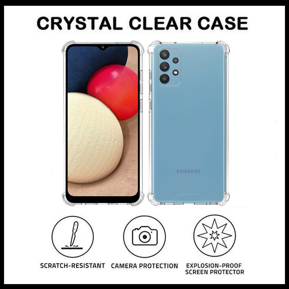 For Samsung Galaxy A32 5G King Kong Anti Burst &Silicon Shockproof Case Cover