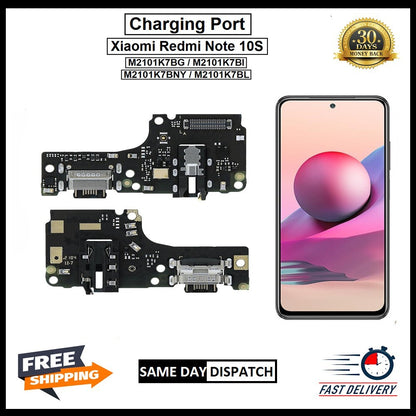 For Xiaomi Redmi Note 10S Charging Port Flex Replacement