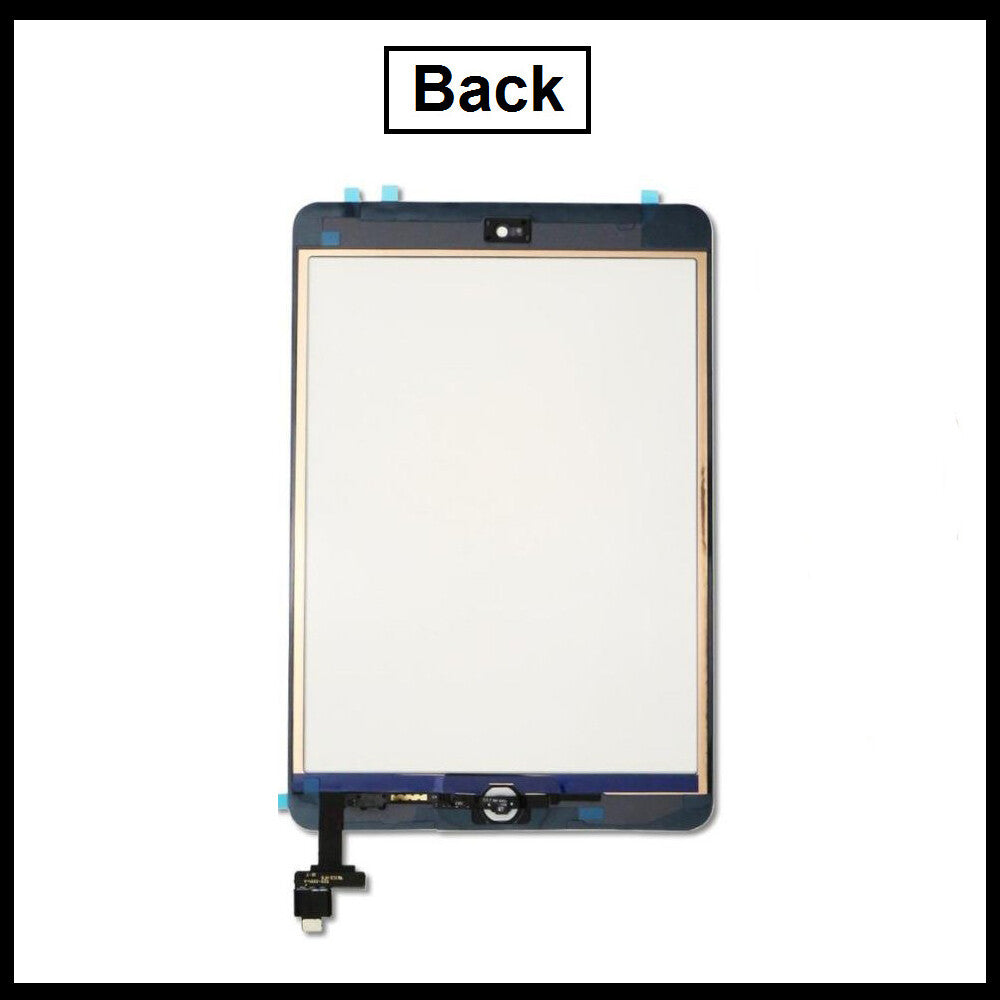 For iPad Mini 1/2 A1489 A1490 Touch Screen Digitizer Replacement &IC Home Button