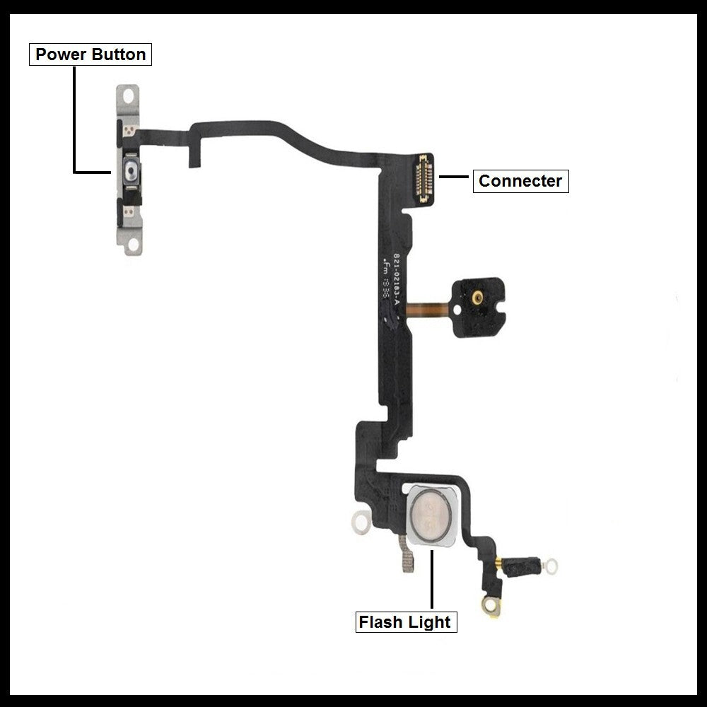 For iPhone 11 Pro Power Flex Cable & Volume Button Flex Replacement