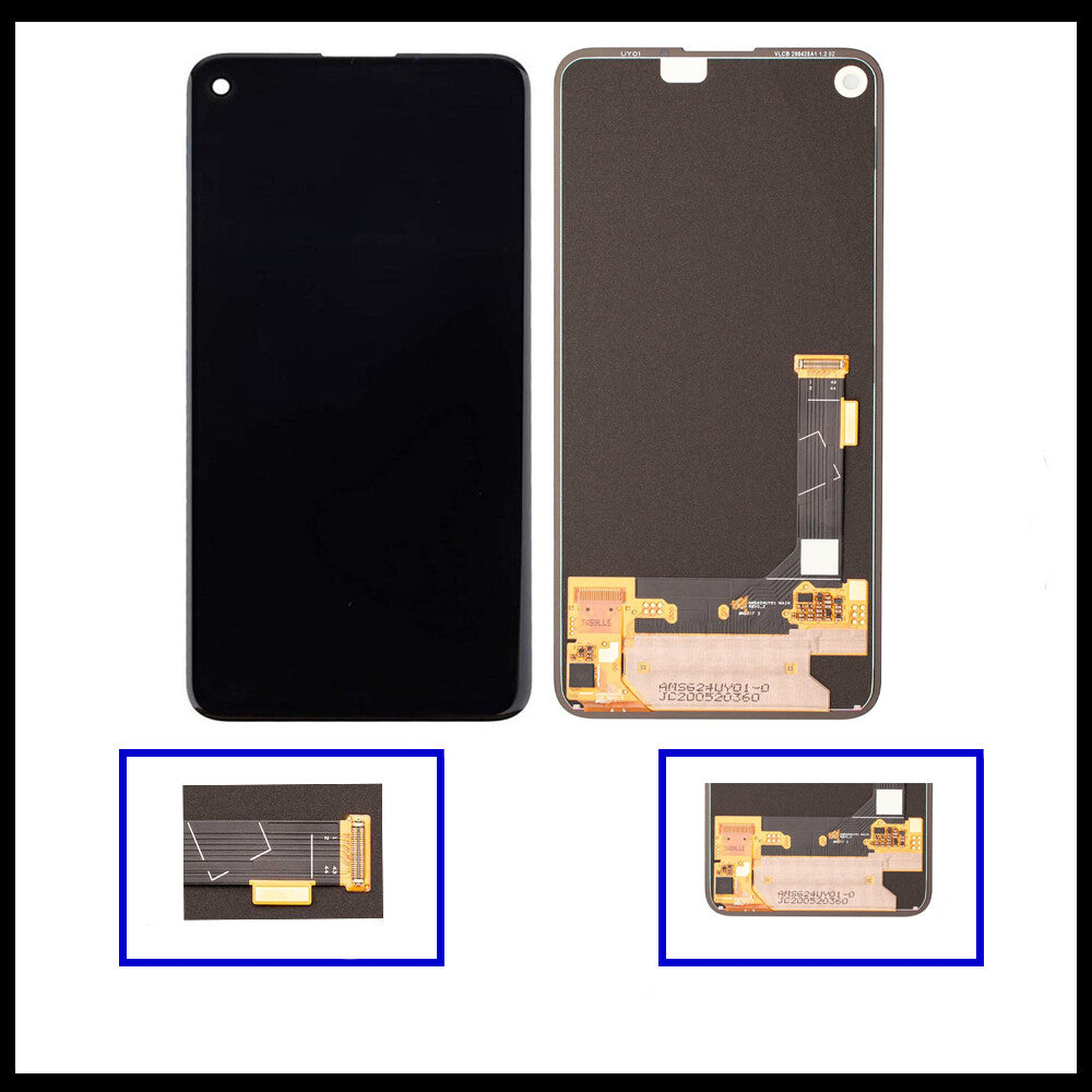For Google Pixel 4A 5G LCD Display Screen Touch Digitizer Replacement Black 