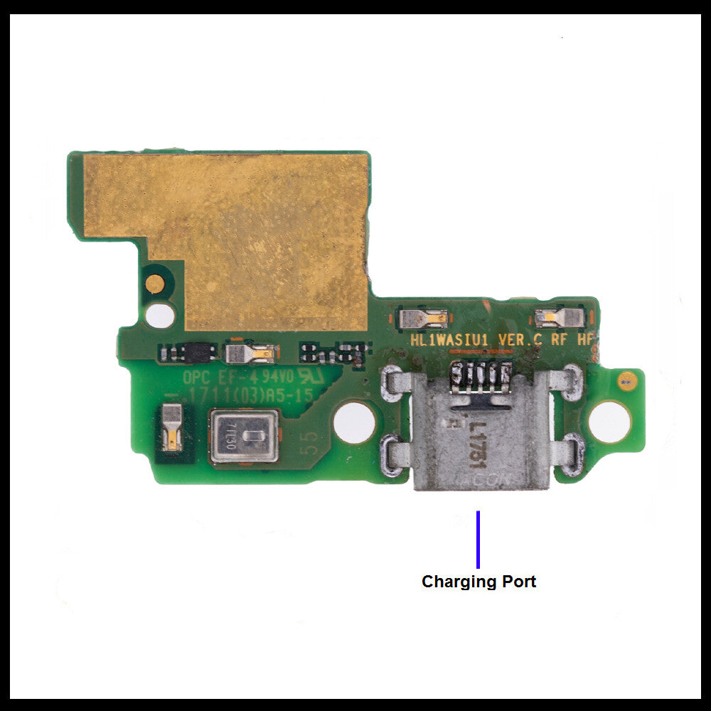 For Huawei P10 Lite WAS-LX1 USB Replacement Charging Port Board Flex Connector