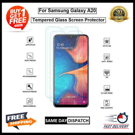 For Samsung A10/A20/A30/A40/A50/A60/A70/A80/A90 5G Tempered Glass Protector
