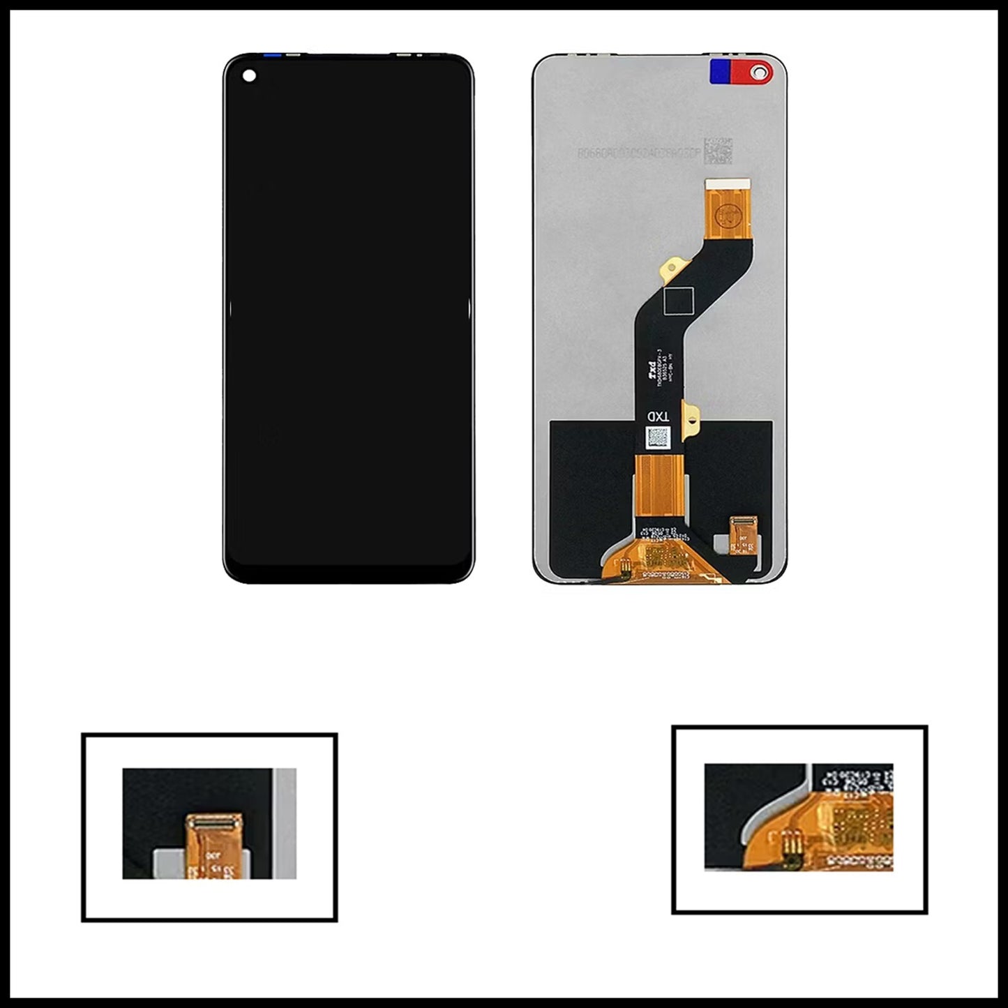 For Tecno Spark 6 Go 2022 / KG5 / KG5h LCD Display Touch Digitizer Replacement