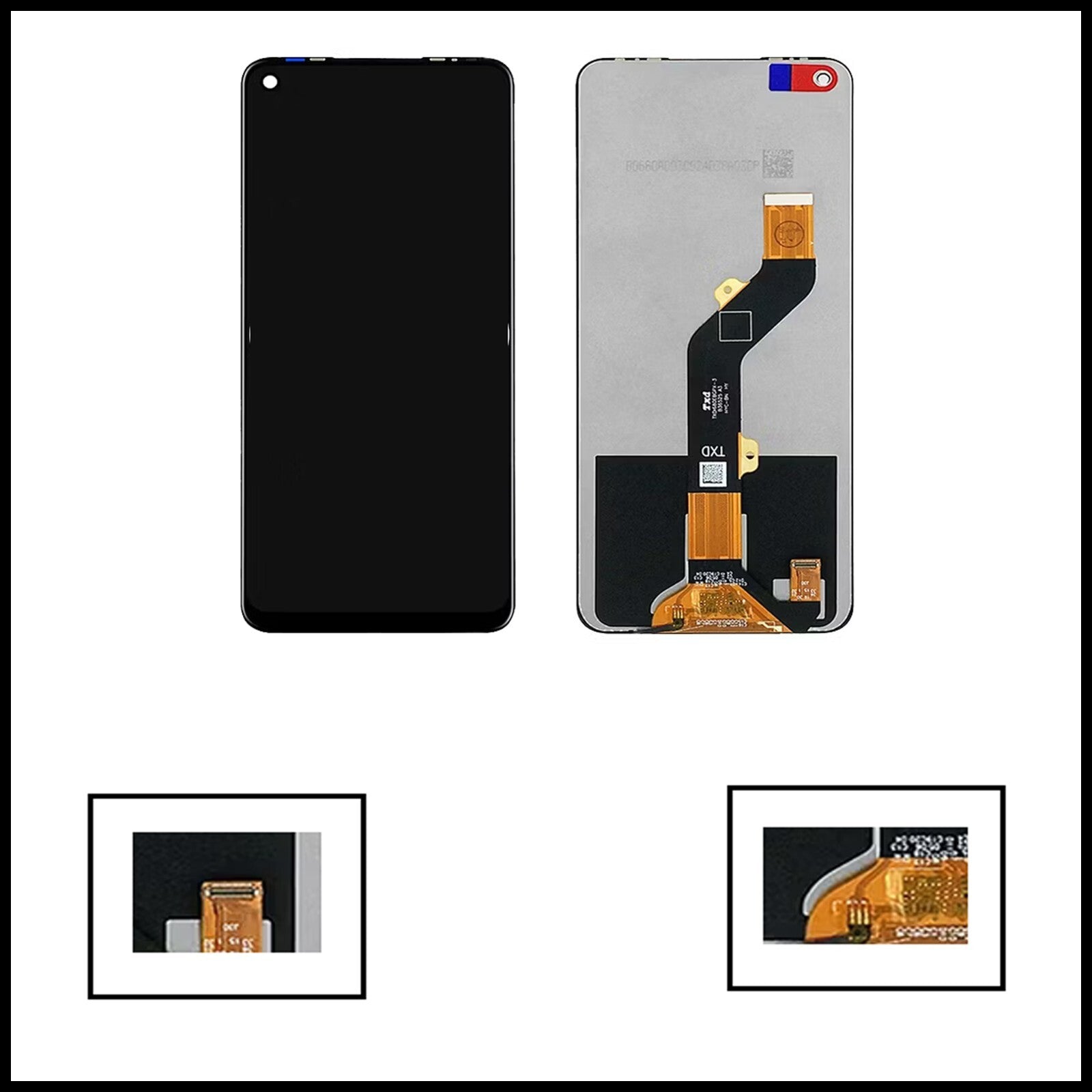 For Tecno Spark 6 Go 2022 / KG5 / KG5h LCD Display Touch Digitizer Replacement