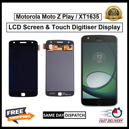 For Motorola Moto Z Play / XT1635 Display Screen Touch Digitizer Replacement LCD