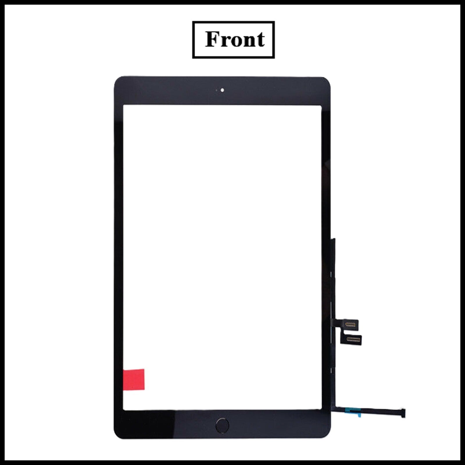 For Apple iPad 10.2 (9th Gen) A2604 Touch Digitizer With Home Button Replacement
