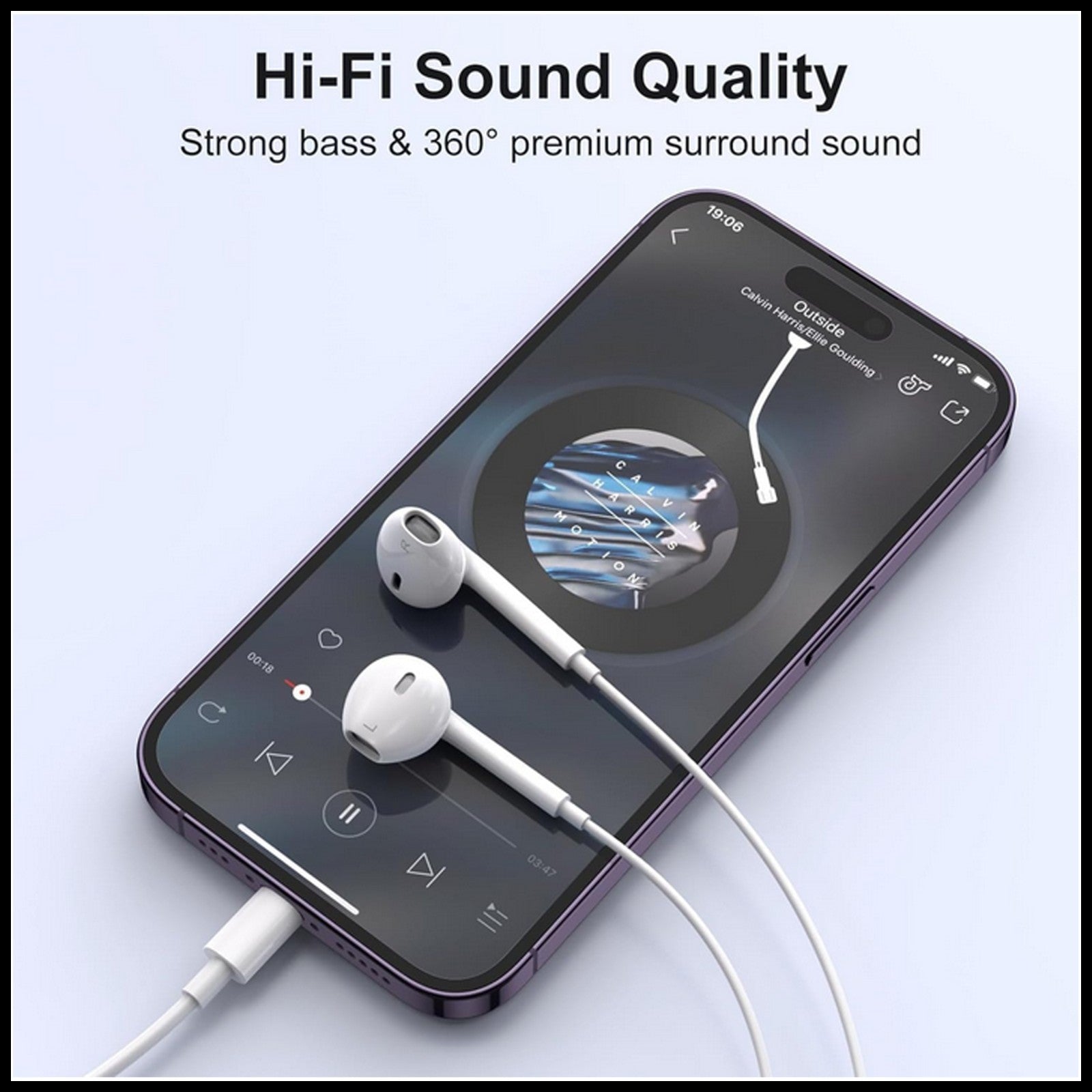 For Dadu Type-C Wired Earphones Headphones Handsfree Only For Type-C Devices