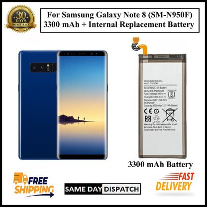 For Samsung Galaxy Note 8 ( SM-N950F ) 3300mAh+ Internal Replacement Battery