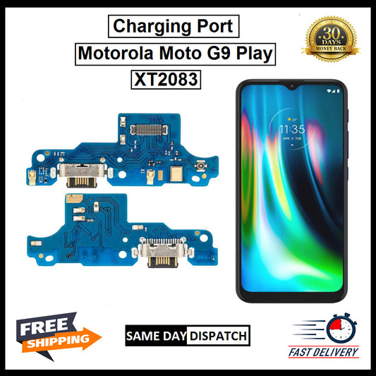 For Motorola Moto G9 Play / XT 2083 Charging Port Flex Replacement 