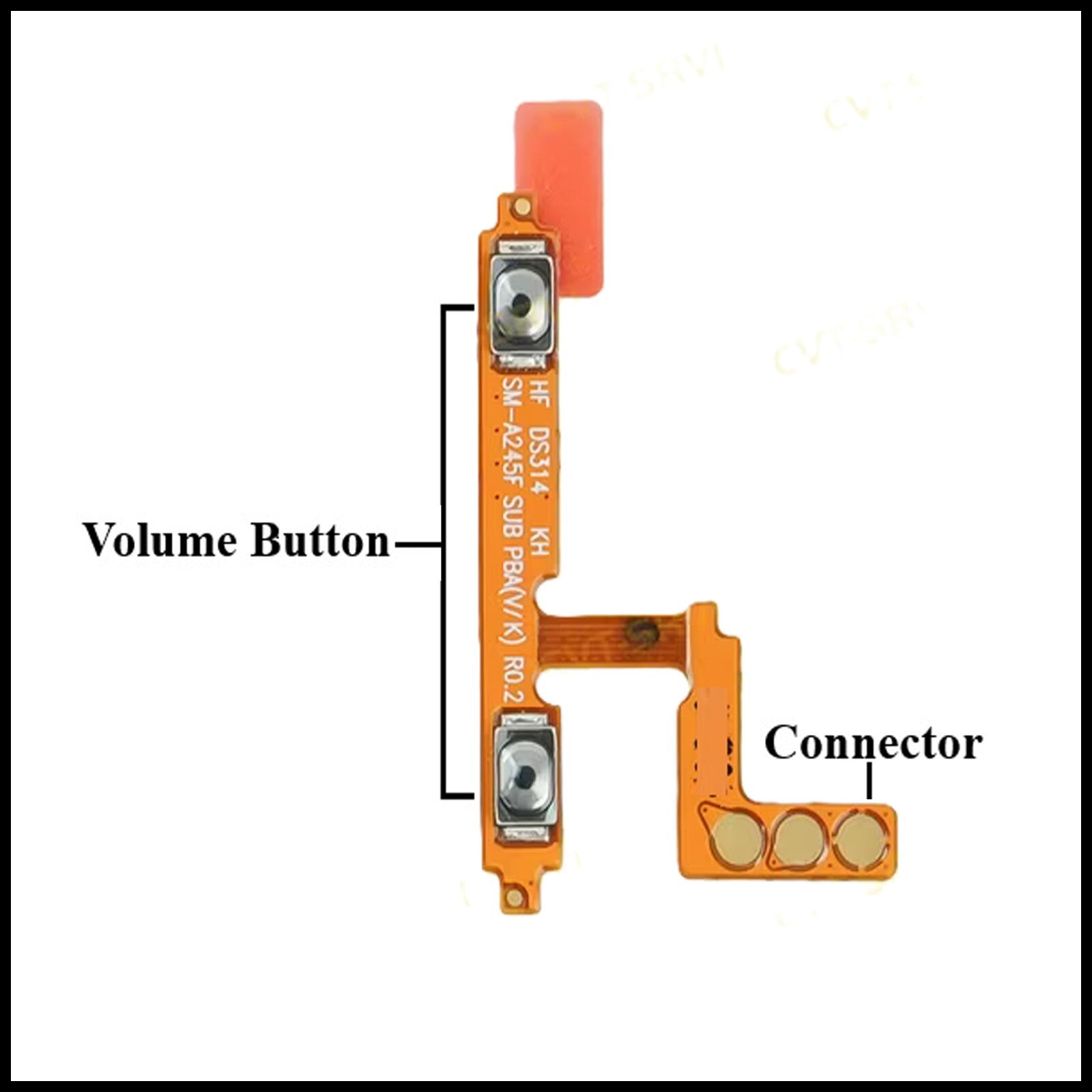 For Samsung Galaxy A24 4G / SM-A245F Volume Button Flex Cable Replacement