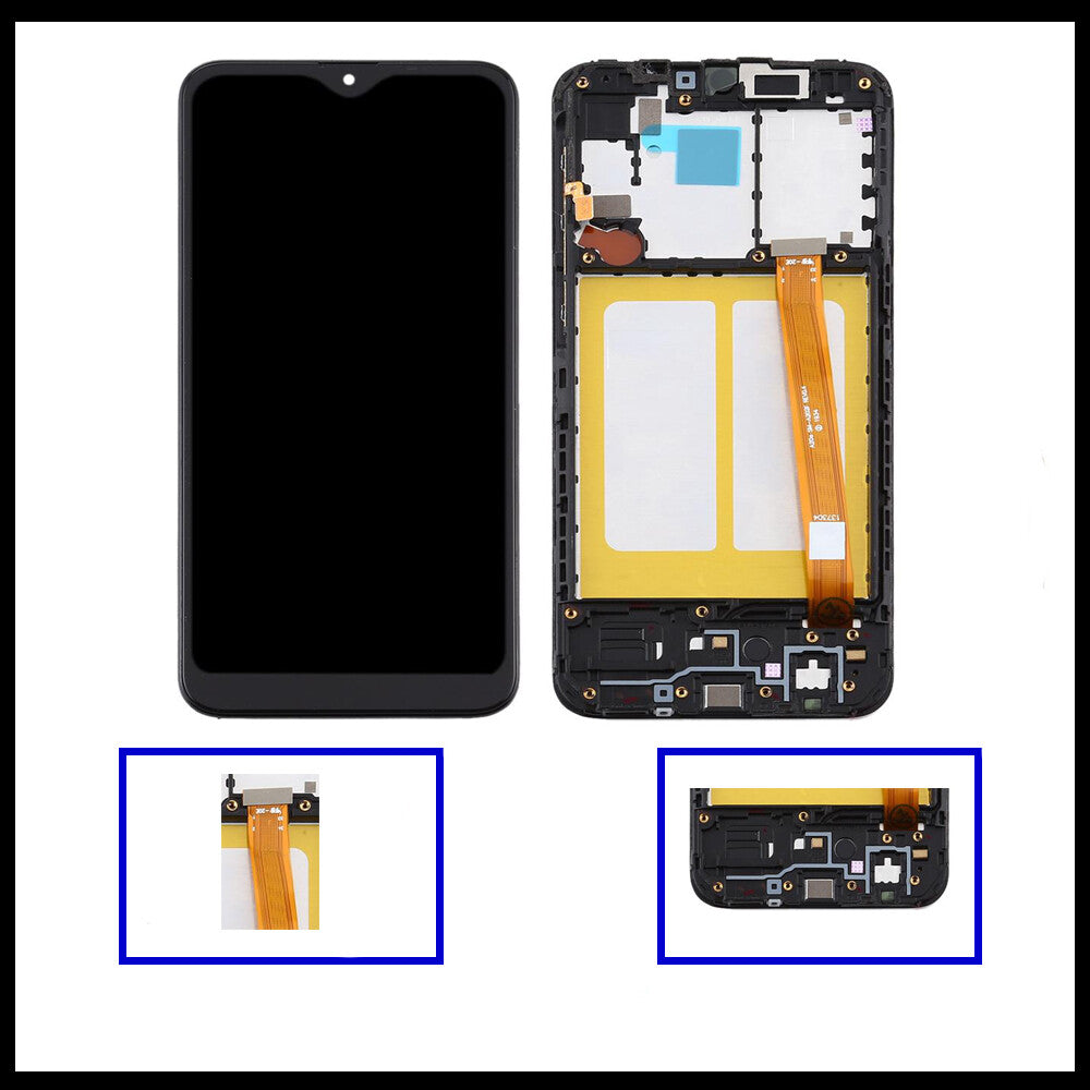 For Samsung Galaxy A20E / SM-A202F LCD With Frame Display Screen Replacement