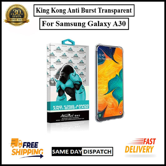 For Samsung Galaxy A30 King Kong Anti Burst & Silicon Shockproof Case Cover