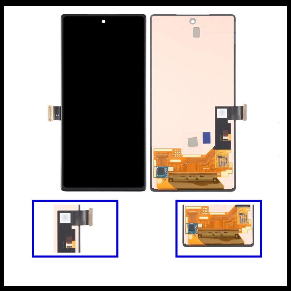 For Google Pixel 6 LCD Display Screen Touch Digitizer Replacement Black 