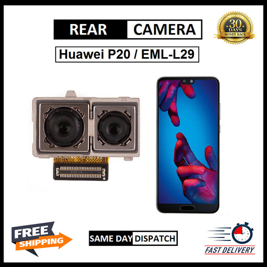 For Huawei P20 EML-L29 Genuine Rear (Back) Main Camera Replacement