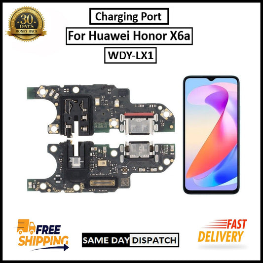 For Huawei Honor X6a Replacement Charging Port Board Flex Connector