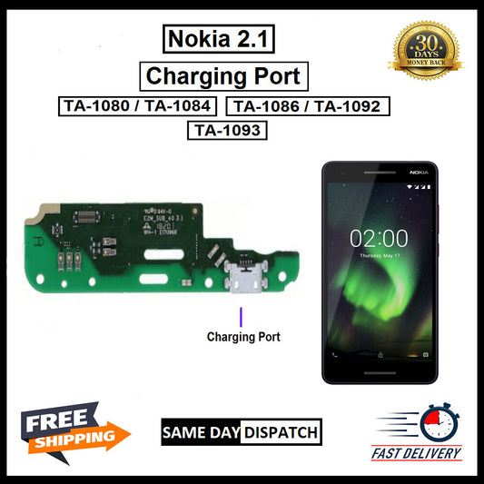 For Nokia 2.1 ( TA-1080 ) Micro Charging Port Board Connector Replacement