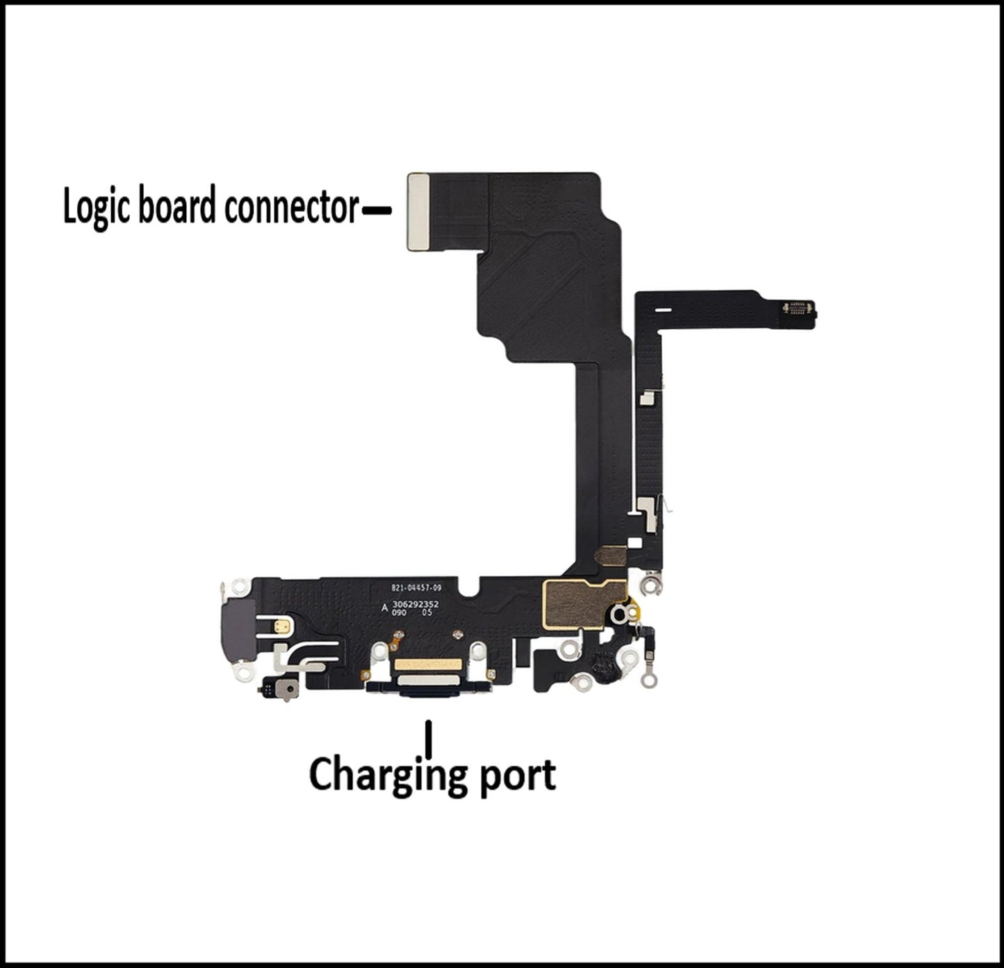 For Apple iPhone 15 Pro Type C Charging Port Flex Cable Replacement