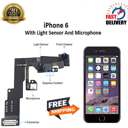 For Genuine iPhone 6G Front Camera Replacement With Proximity Sensor