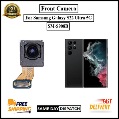 For Samsung Galaxy S22 Ultra 5G S908B Front Camera With Front Facing Replacement