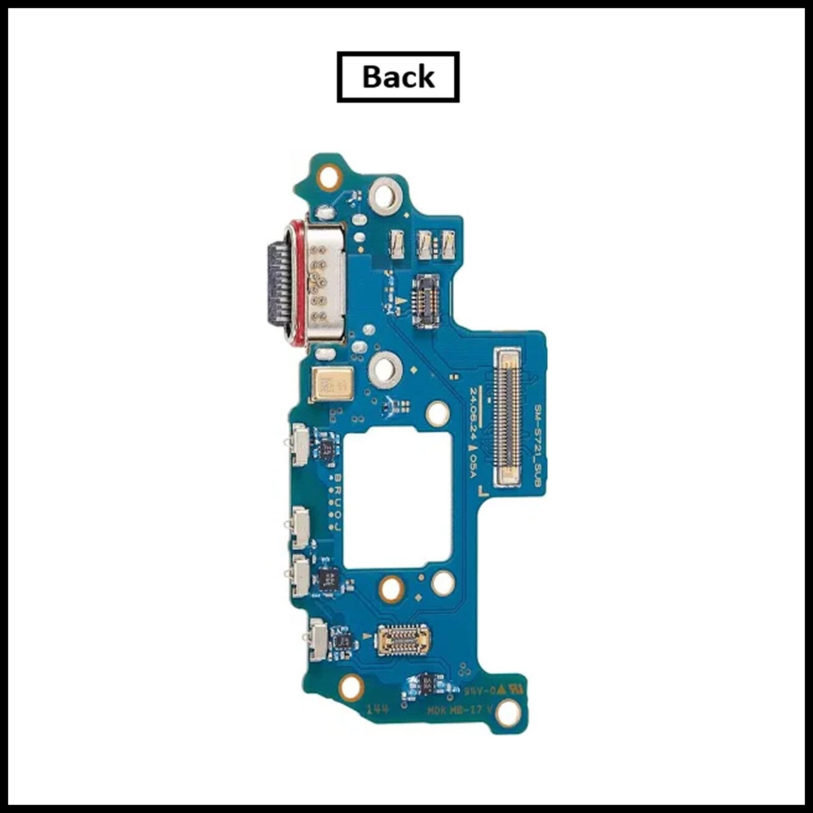 For Samsung Galaxy S24 FE 5G/ SM-S721B Charging Port Board Connector Replacement
