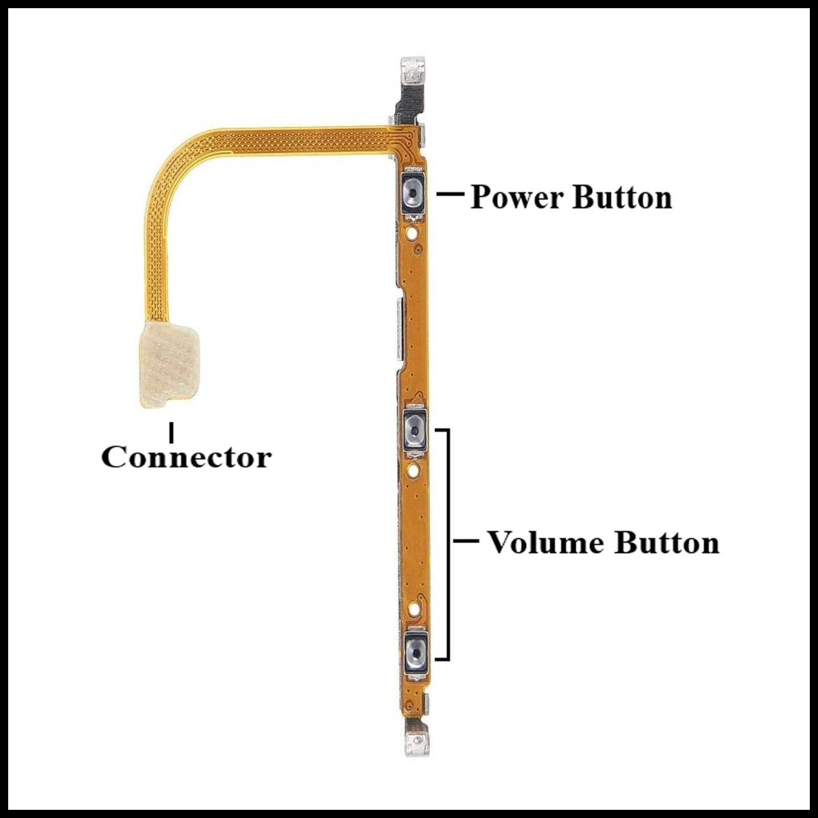 For Samsung Galaxy A9 (2018)SM-A920F Power Cable &Volume Button Flex Replacement
