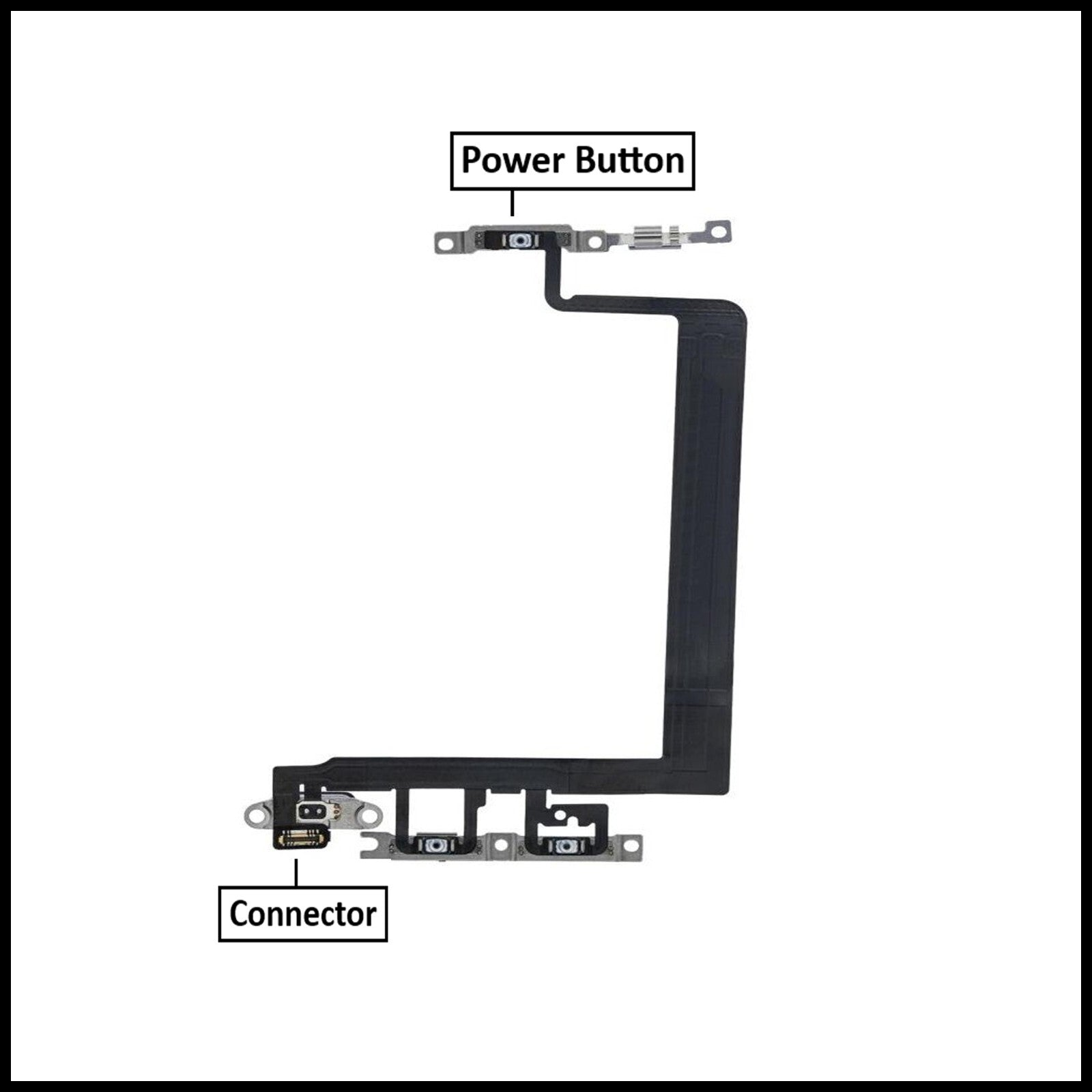 For iPhone 13 Power Flex Cable & Volume Button Flex Replacement