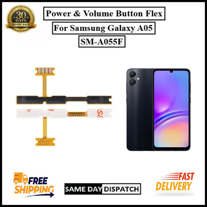 For Samsung Galaxy A05 A055F Power Flex Cable & Volume Button Flex Replacement
