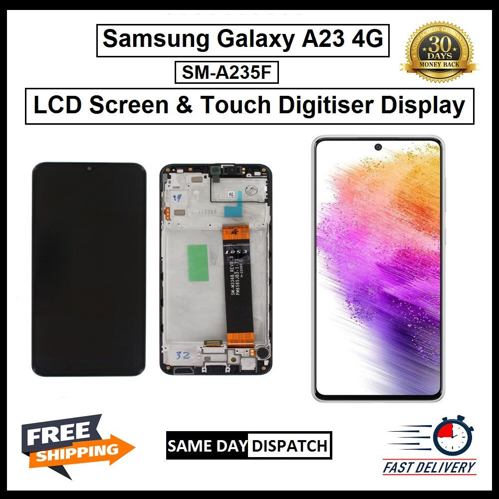 For Samsung Galaxy A23 4G / SM-A235F OLED Display Screen Replacement LCD