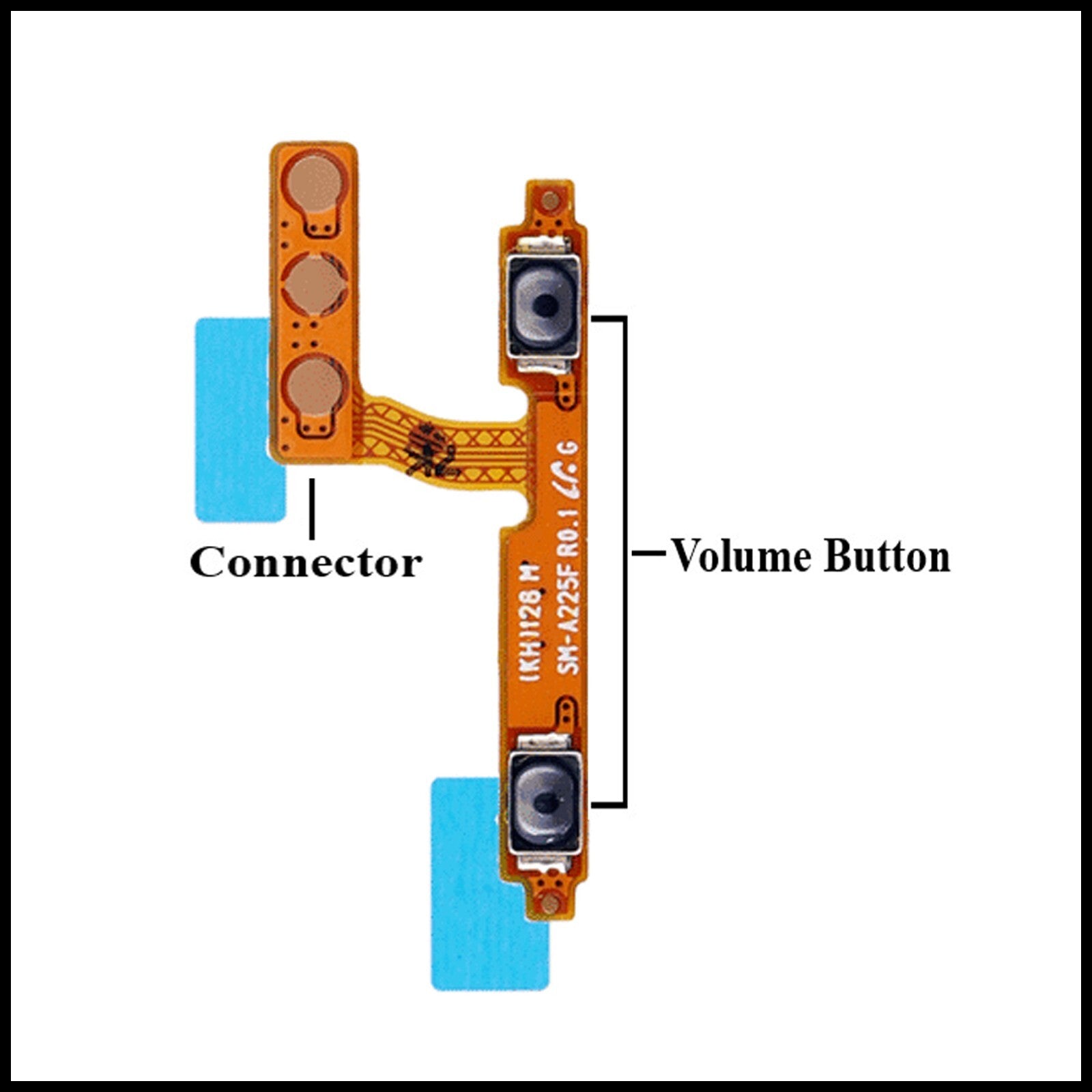 For Samsung Galaxy A22 4G / SM-A225F Volume Button Flex Cable Replacement