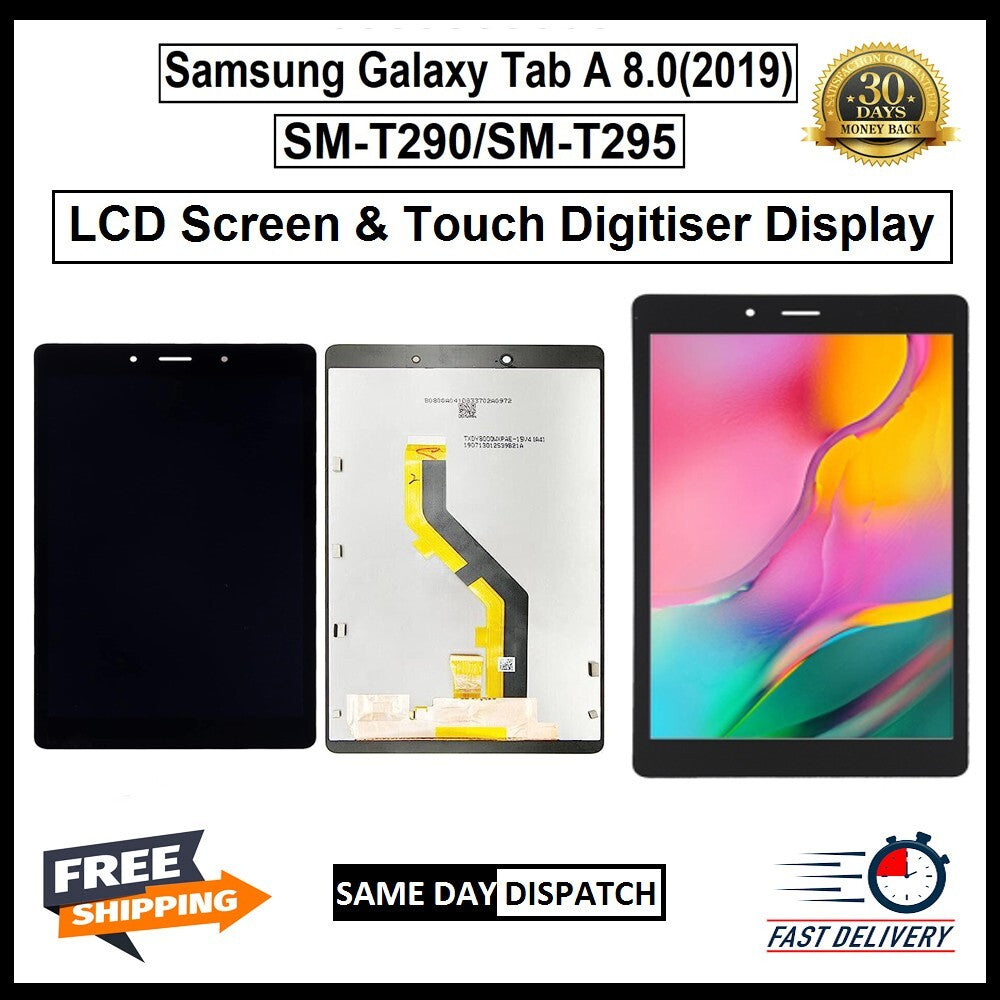 For Samsung Galaxy Tab A 8.0 2019  LCD Display TouchScreen Digitizer Replacement