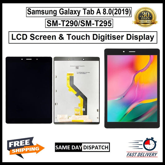 For Samsung Galaxy Tab A 8.0 2019  LCD Display TouchScreen Digitizer Replacement