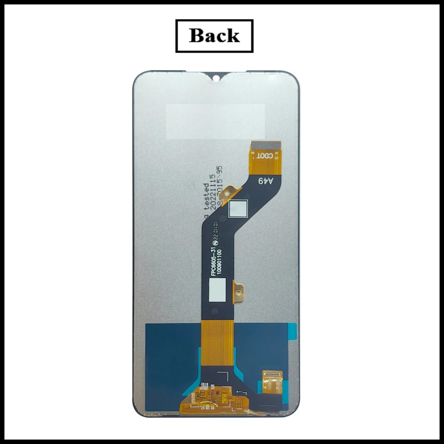 For Tecno Spark 8 / KG6 / KG6k  LCD Display screen Touch Digitizer Replacement