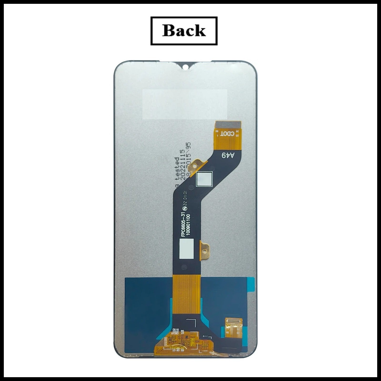 For Tecno Spark 8 / KG6 / KG6k  LCD Display screen Touch Digitizer Replacement
