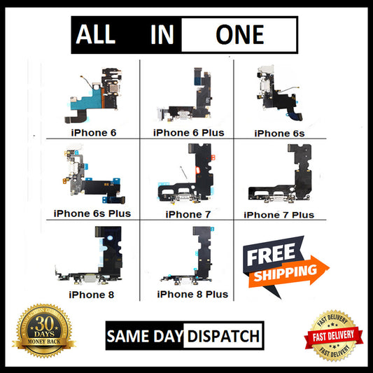 For iPhone Genuine 6 /6s / 6+ / 6s+ /7 / 7 Plus / 8 / 8 Plus Charging Port Flex