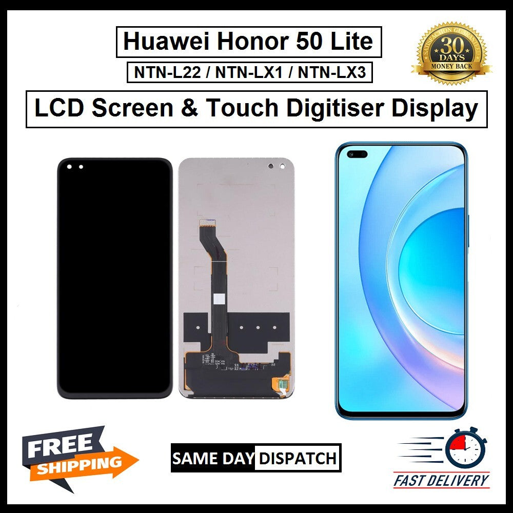For Huawei Honor 50 Lite NTN- L22 / LX1 / LX3 Display Digitizer Replacement LCD