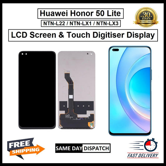 For Huawei Honor 50 Lite NTN- L22 / LX1 / LX3 Display Digitizer Replacement LCD