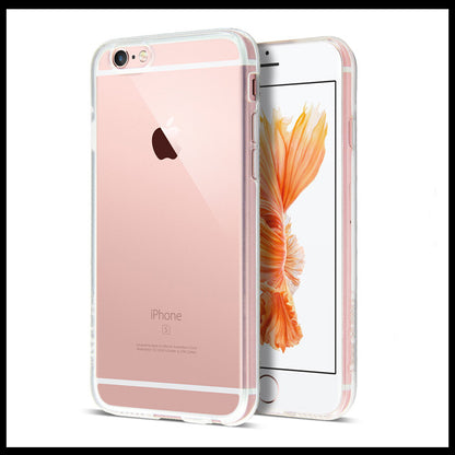 For Apple iPhone 6 / 6S Slim Clear Shockproof Gel Phone Cover