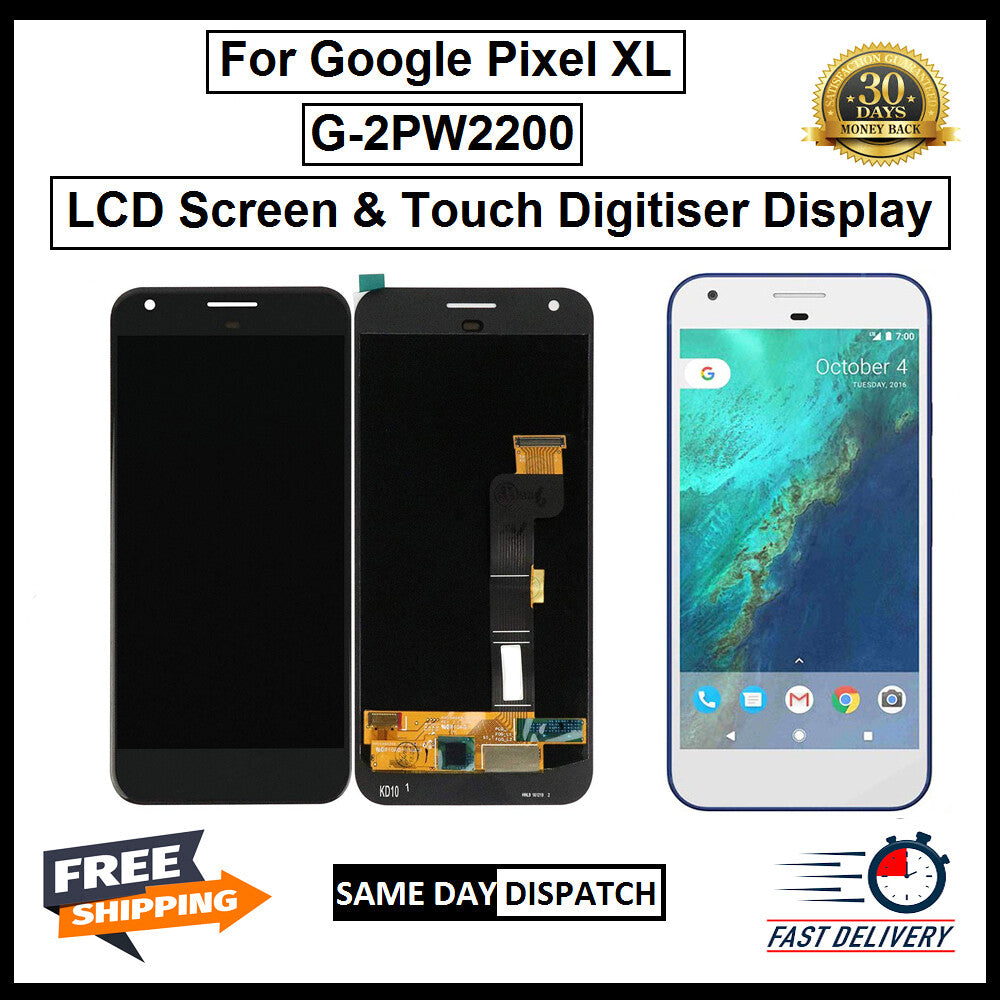 For Google Pixel XL LCD Display Screen Touch Digitizer Replacement Black 